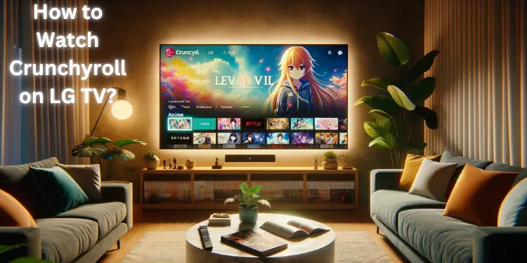 How to Watch Crunchyroll on LG TV [5 Easy Methods 2024]