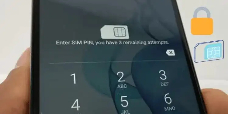 Unlocking the SIM PIN on phone