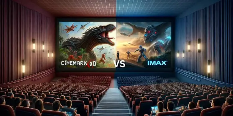 Cinemark XD vs IMAX