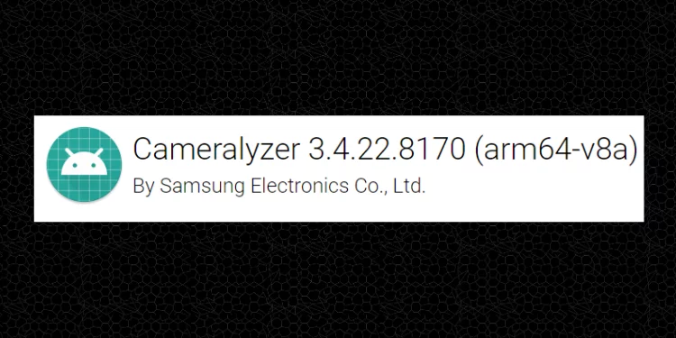 Cameralyzer in Samsung