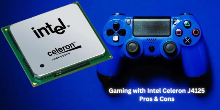 PS4 with Intel Celeron J4125