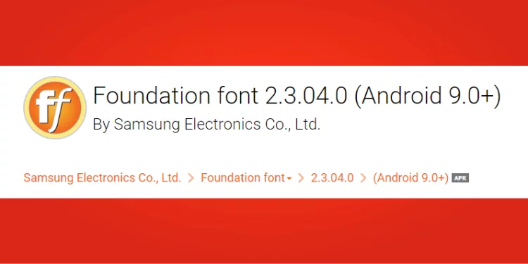 Foundation Font
