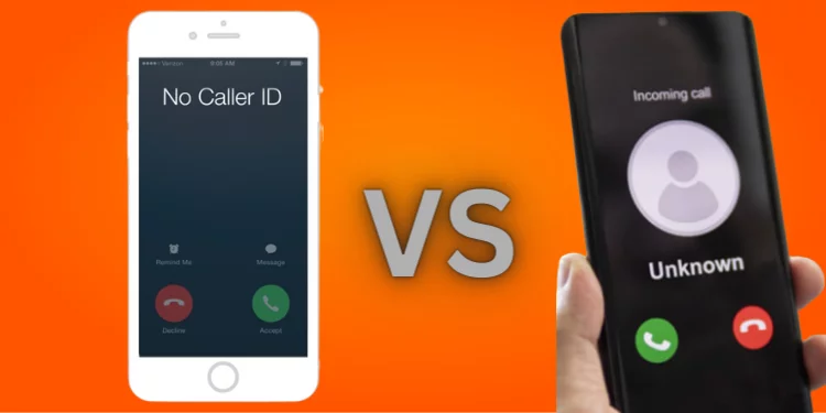 Difference Between No Caller ID vs Unknown Caller