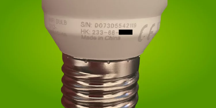 LIFX Light Bulb Serial Number