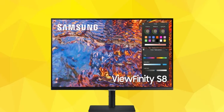 SAMSUNG ViewFinity S8 Series 32-Inch 4K UHD High-Resolution Monitor